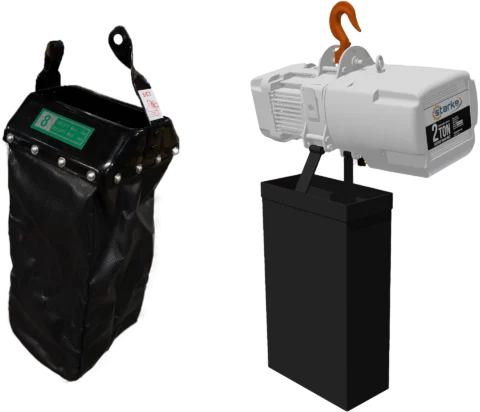 Standard Lift Canvas Chain Container