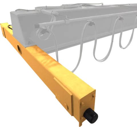 STT Series Top-Running Motorized End Truck Set (ASCE Rail)